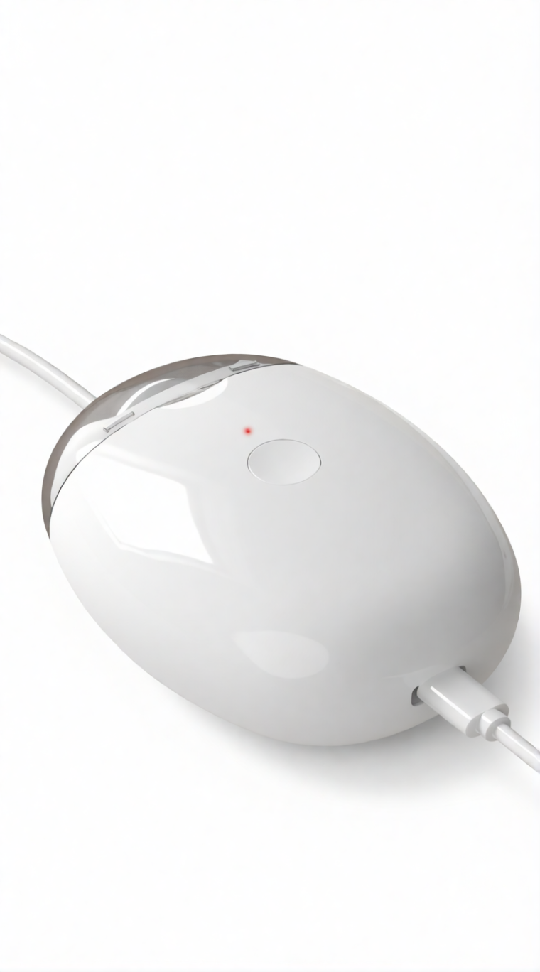 Coupe-Ongles Électrique Bébé NéoSoft — Silencieux, Sécurisé & Rechargeable USB